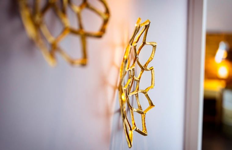 Stylish wall decoration in Holiday home in Hoonhorst, Vechtstreek, Overijssel.