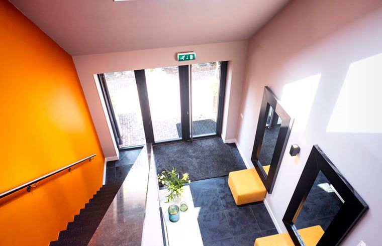 Entrance hall of Holiday home in Hoonhorst, modern style in the Vecht region, Overijssel.