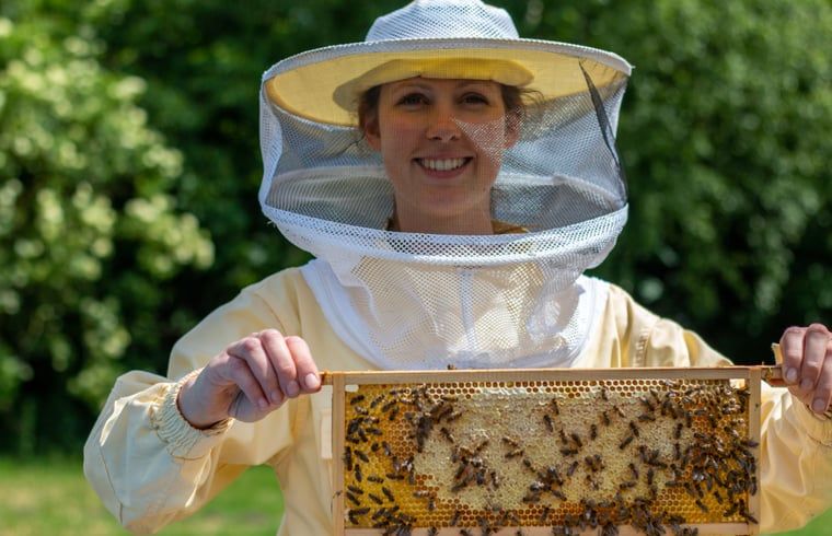 Imker im Ferienhaus in Collendoorn, Vechtstreek, Overijssel. Erfahren Sie mehr ueber Imkerei und probieren Sie frischen Honig.