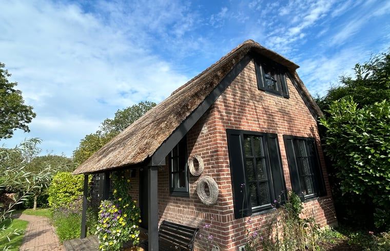 Charmantes Ferienhaus mit Reetdach in Giethoorn im Nordwesten von Overijssel.