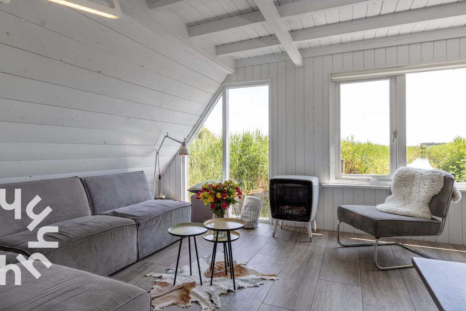 Etagenbett im kinderfreundlichen Schlafzimmer des Ferienhauses OV465 Giethoorn.