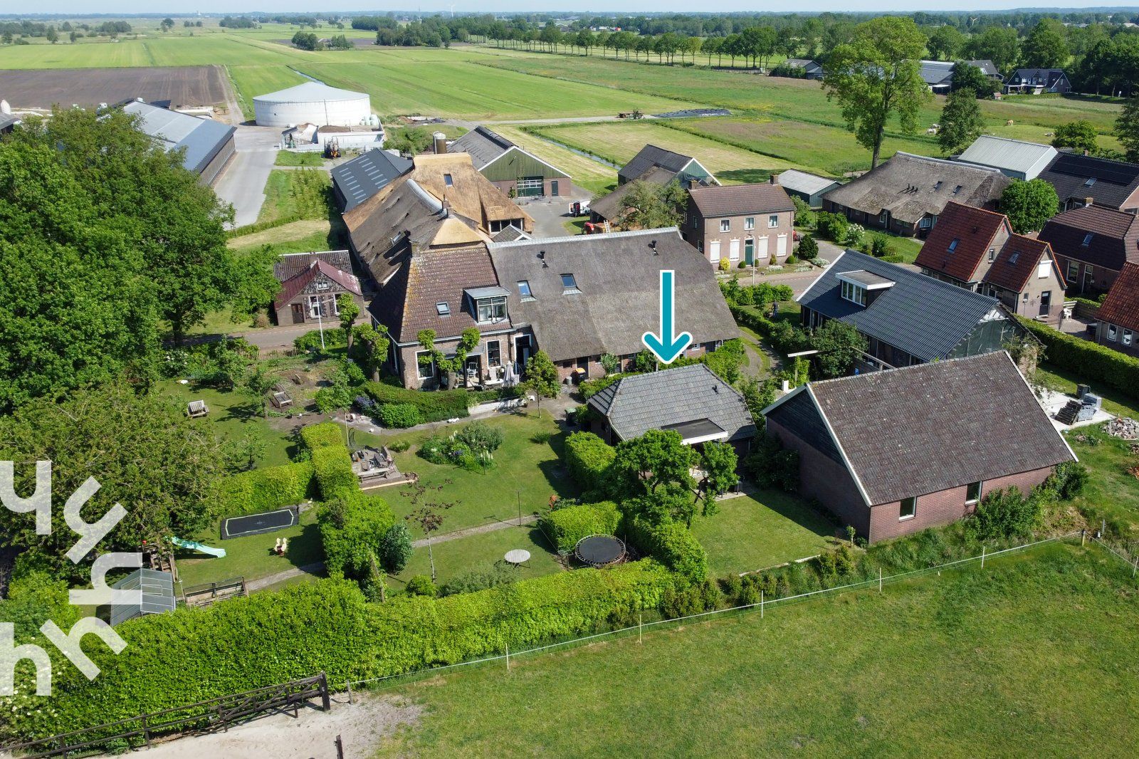 Moderne Kueche im Ferienhaus OV591 in Wanneperveen, Overijssel, mit stilvollen Geraeten.