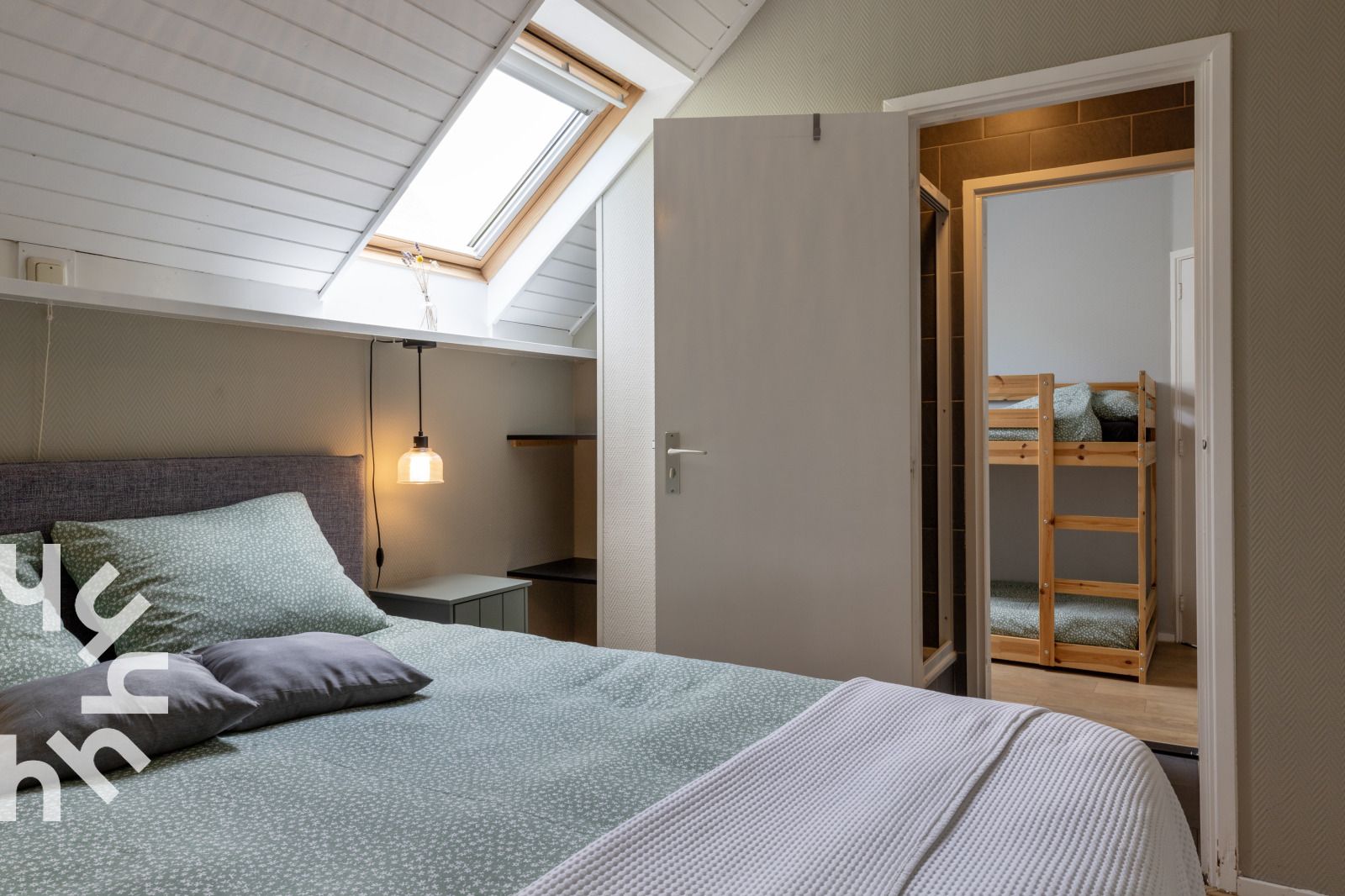 Grosser Garten im Ferienhaus OV591 in Wanneperveen, Overijssel, ideal zum Entspannen.