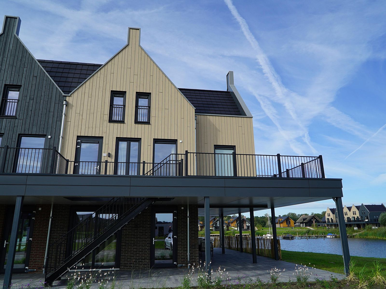 Apartment in Kampen, eine wunderschne Ferienunterkunft im Nordwesten von Overijssel mit Blick auf das Wasser und umgeben von Natur.