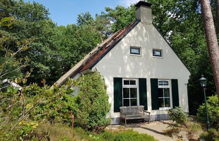 Gezellige zithoek op het terras van Vakantiehuisje in IJhorst, Noordwest Overijssel, Overijssel.