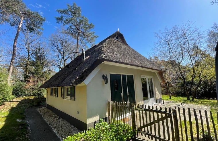 Vacation home in IJhorst with charming thatched roof, located in Northwest Overijssel, surrounded by nature.