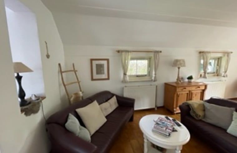 Cozy living room of Holiday home in IJhorst, perfect for relaxation in Northwest Overijssel.