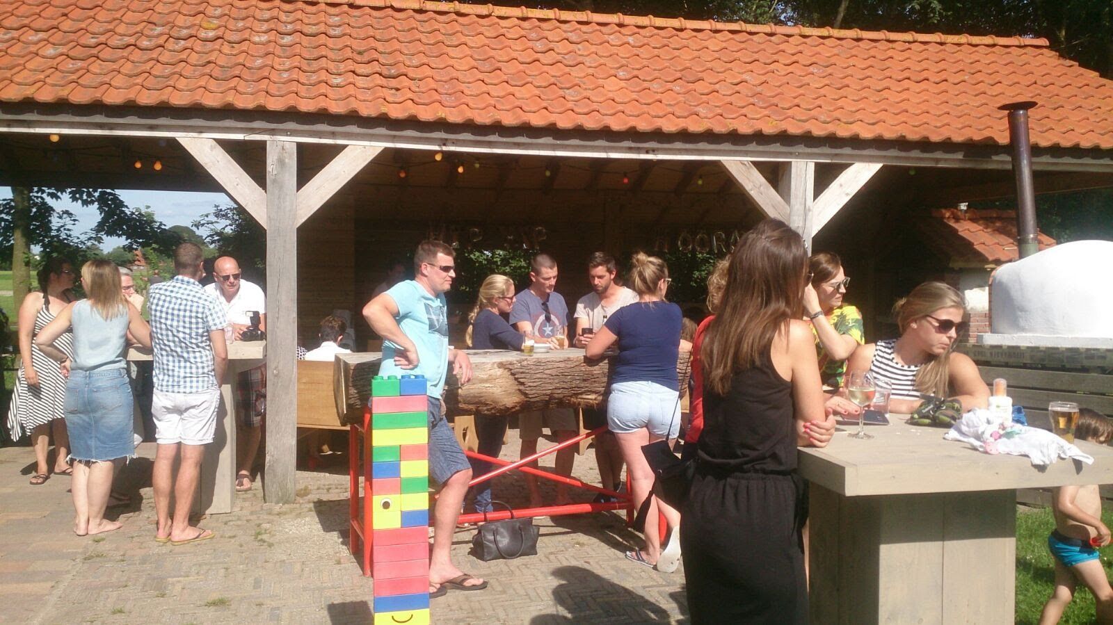 Cozy bar in OV669 vacation home in Blokzijl, Northwest Overijssel.