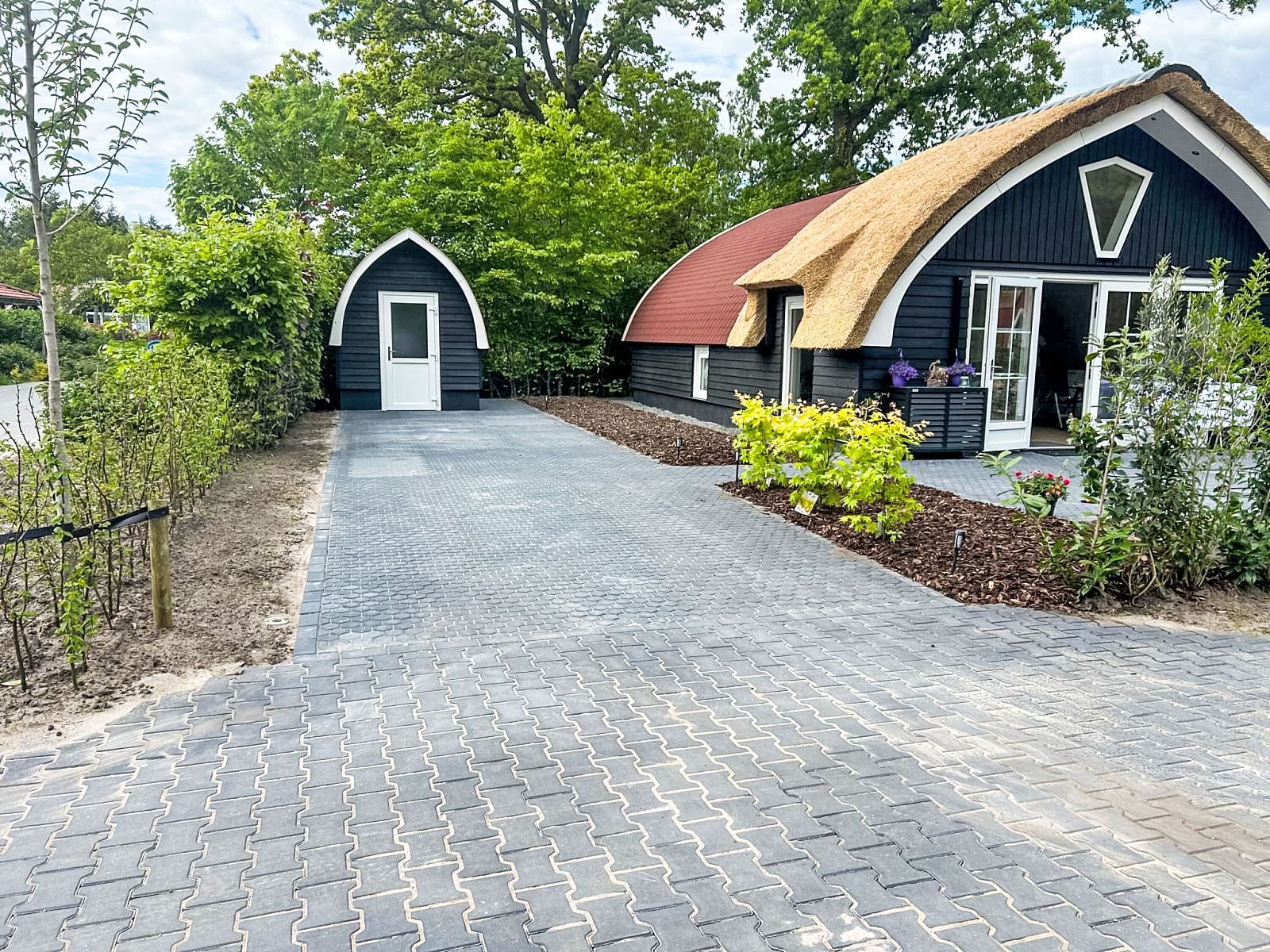 Unterkunft 552701 - Ferienhaus Noordwest Overijssel - Vakantiehuis Romantische Boscottage met Privacy