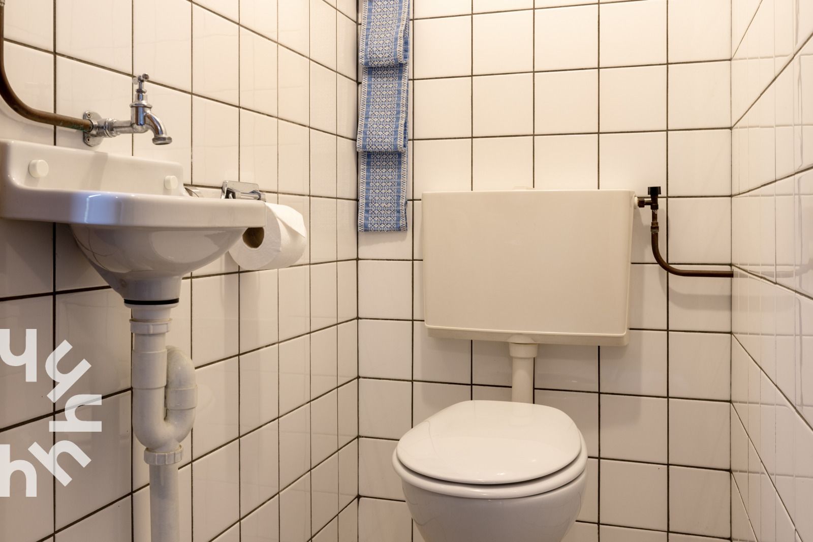 Trap naar bovenverdieping in vakantiehuis OV543, Eesveen, Noordwest Overijssel.