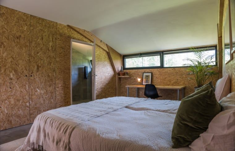 Comfortable bedroom in Holiday Home in Zalk, a restful place in Northwest Overijssel.