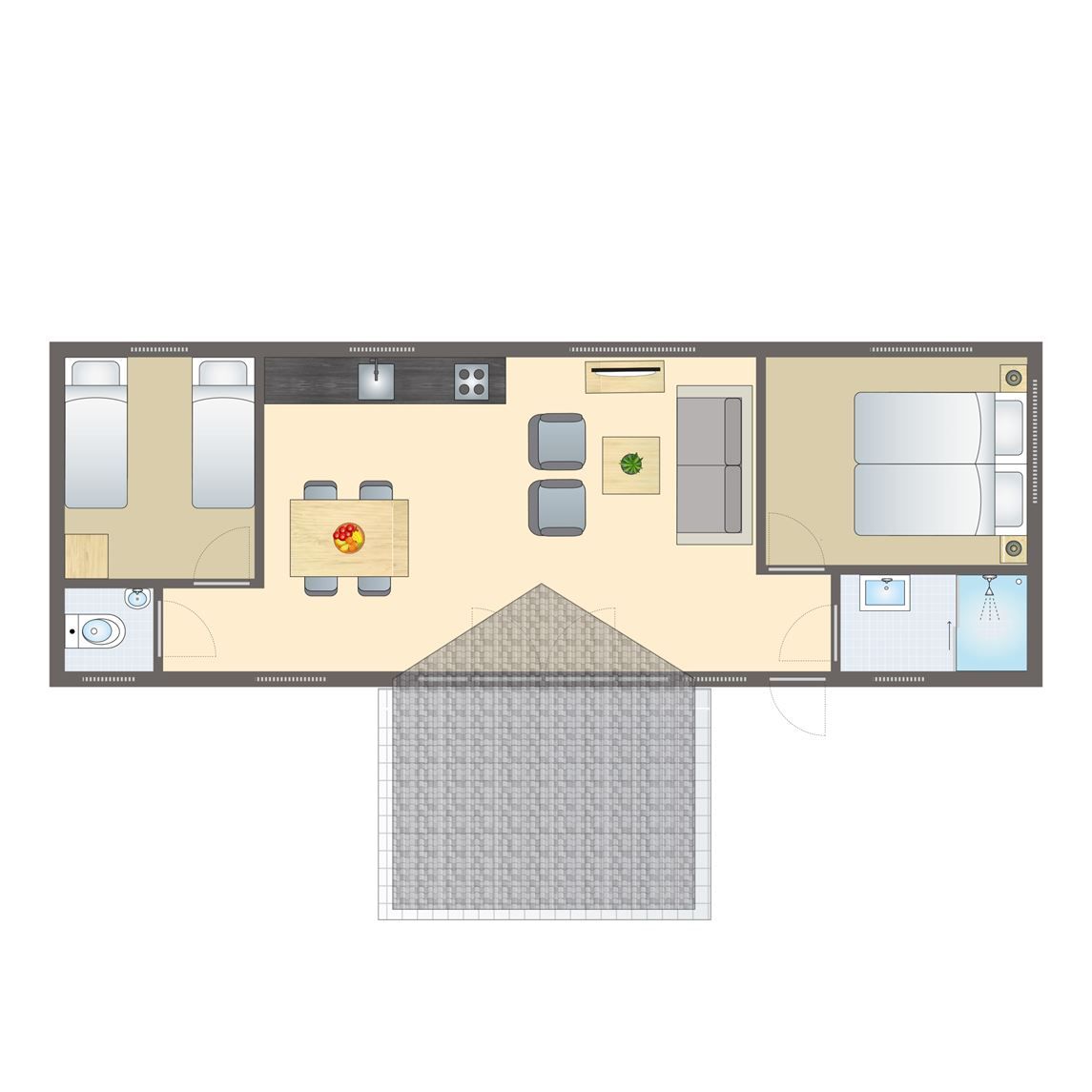 Verblijf 5707125 - Bungalow Utrechtse Heuvelrug - 4-persoons Cottage | 4B1