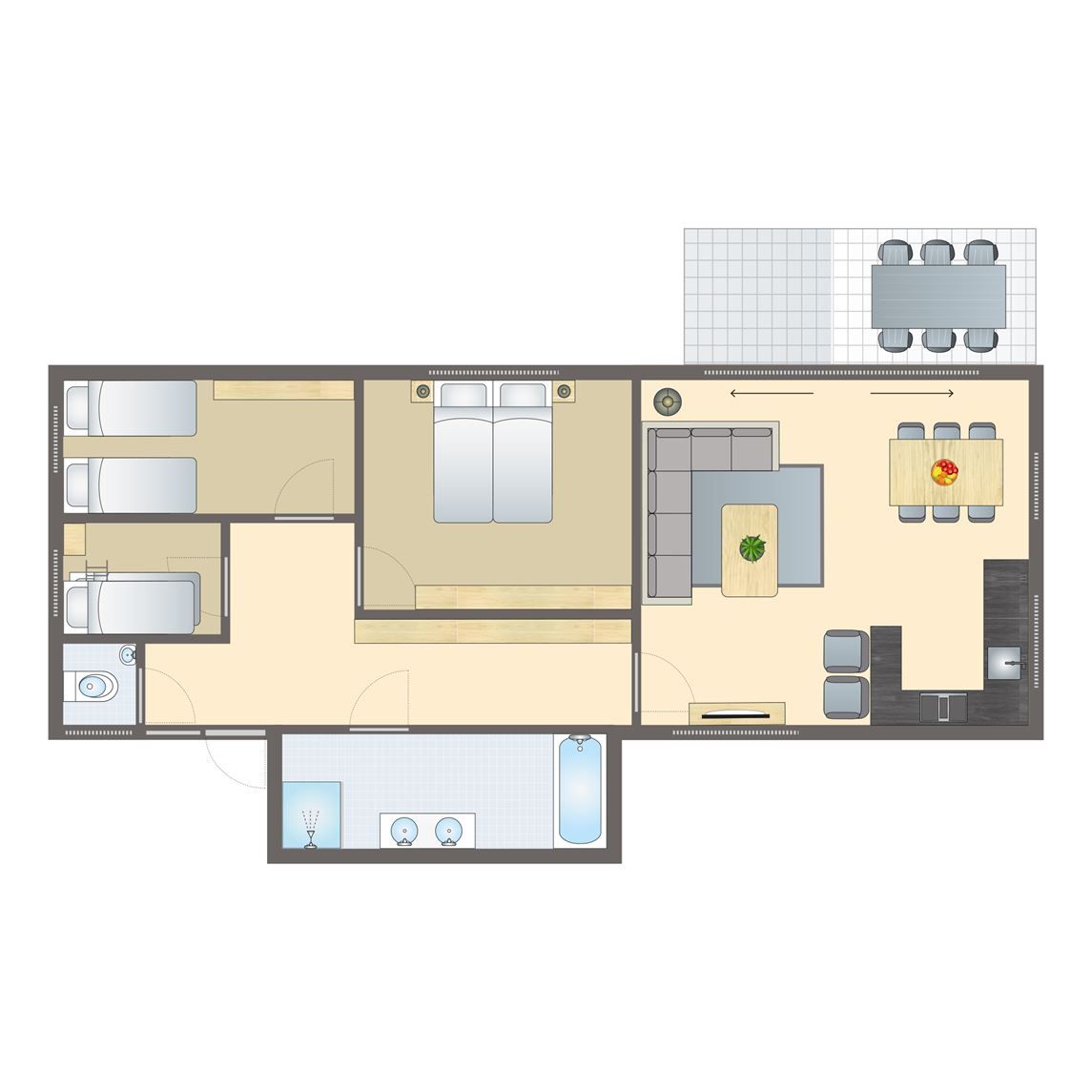 Verblijf 5707127 - Bungalow Utrechtse Heuvelrug - 6-persoons Lodge | 6B1