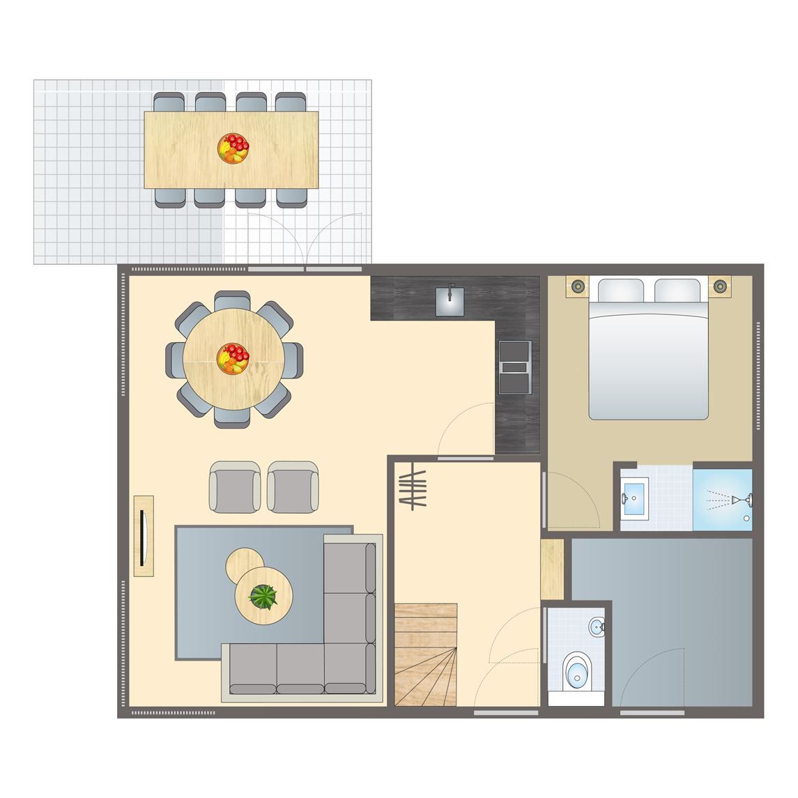 Verblijf 5707136 - Bungalow Utrechtse Heuvelrug - 8-persoons bungalow | 8C