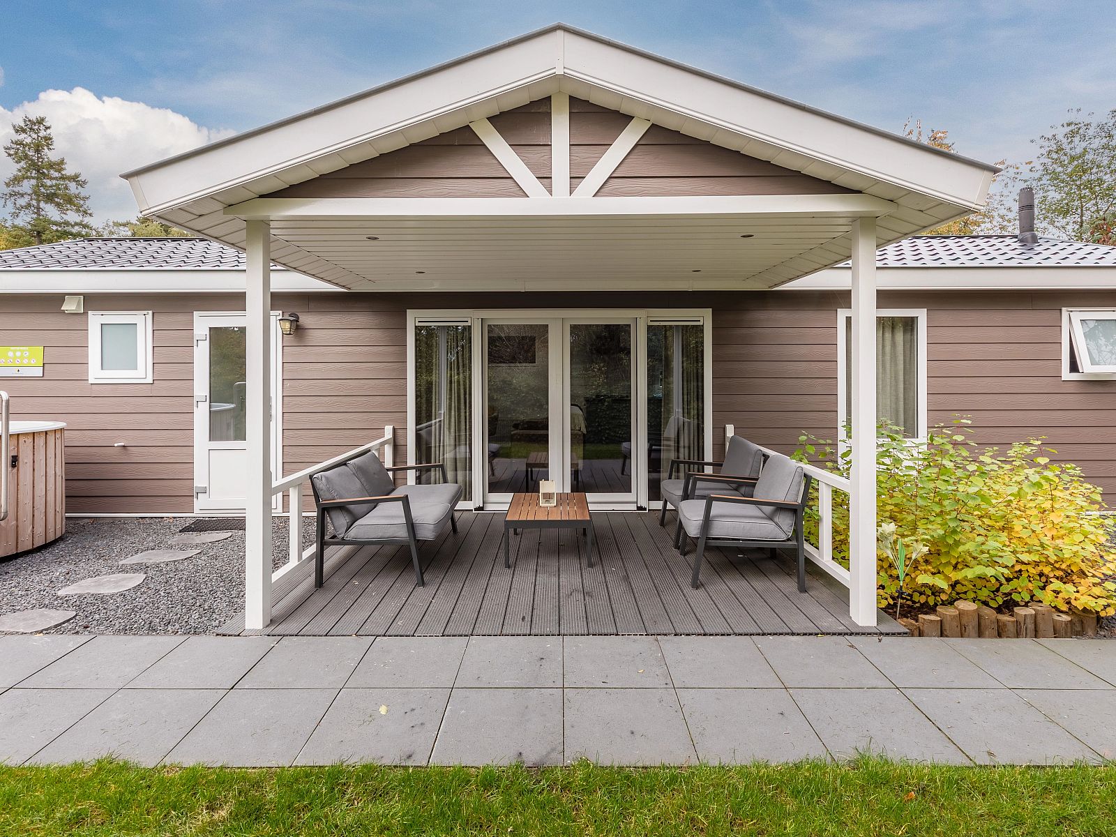 Verblijf 5707138 - Bungalow Utrechtse Heuvelrug - 4-persoons Wellness Lodge | 4BW