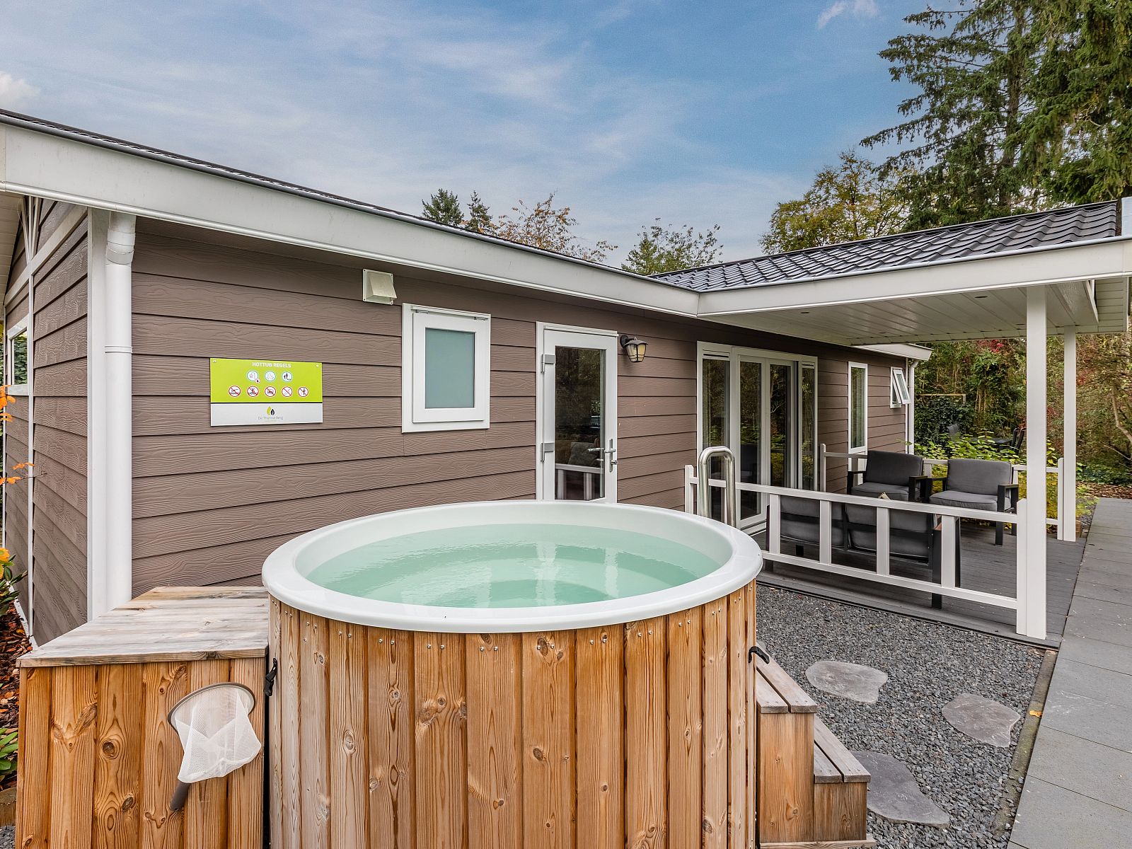 Verblijf 5707138 - Bungalow Utrechtse Heuvelrug - 4-persoons Wellness Lodge | 4BW