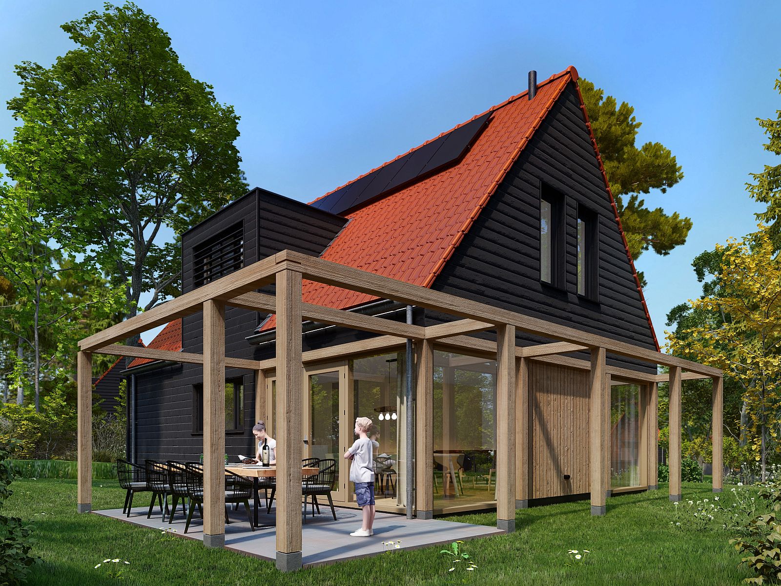 Unterkunft 5707144 - Bungalow Utrechtse Heuvelrug - 8-persoons villa | 8L