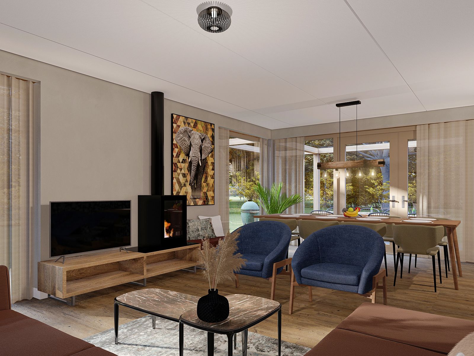 Unterkunft 5707144 - Bungalow Utrechtse Heuvelrug - 8-persoons villa | 8L