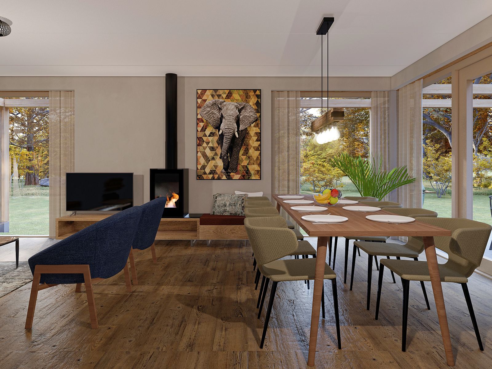 Unterkunft 5707144 - Bungalow Utrechtse Heuvelrug - 8-persoons villa | 8L