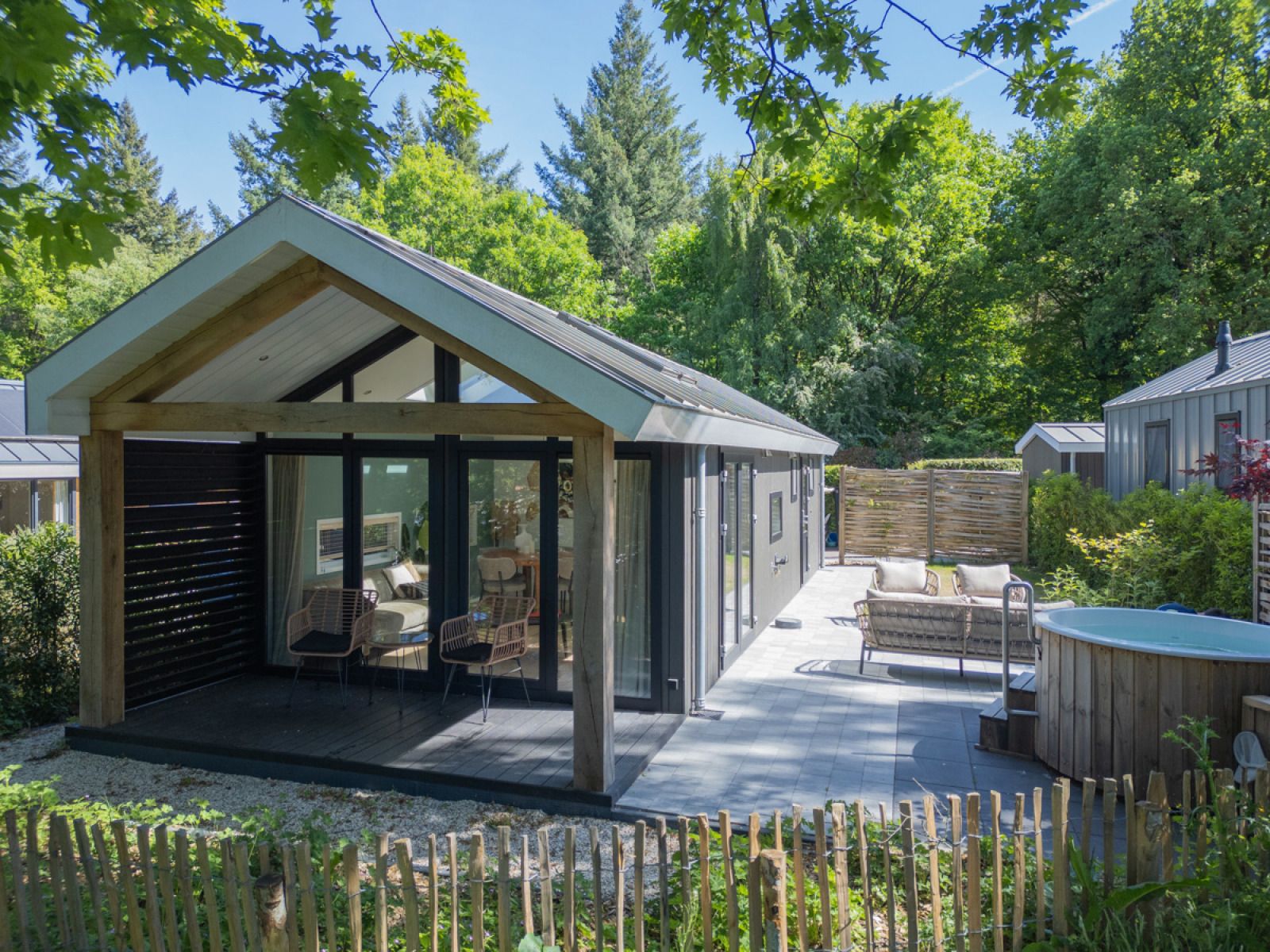 Unterkunft 570786 - Ferienhaus Utrechtse Heuvelrug - Wellness Cottage met prive Hottub en Sauna