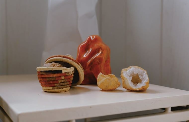 Veranda met zitgelegenheid in Huisje in Maarn, Utrechtse Heuvelrug.