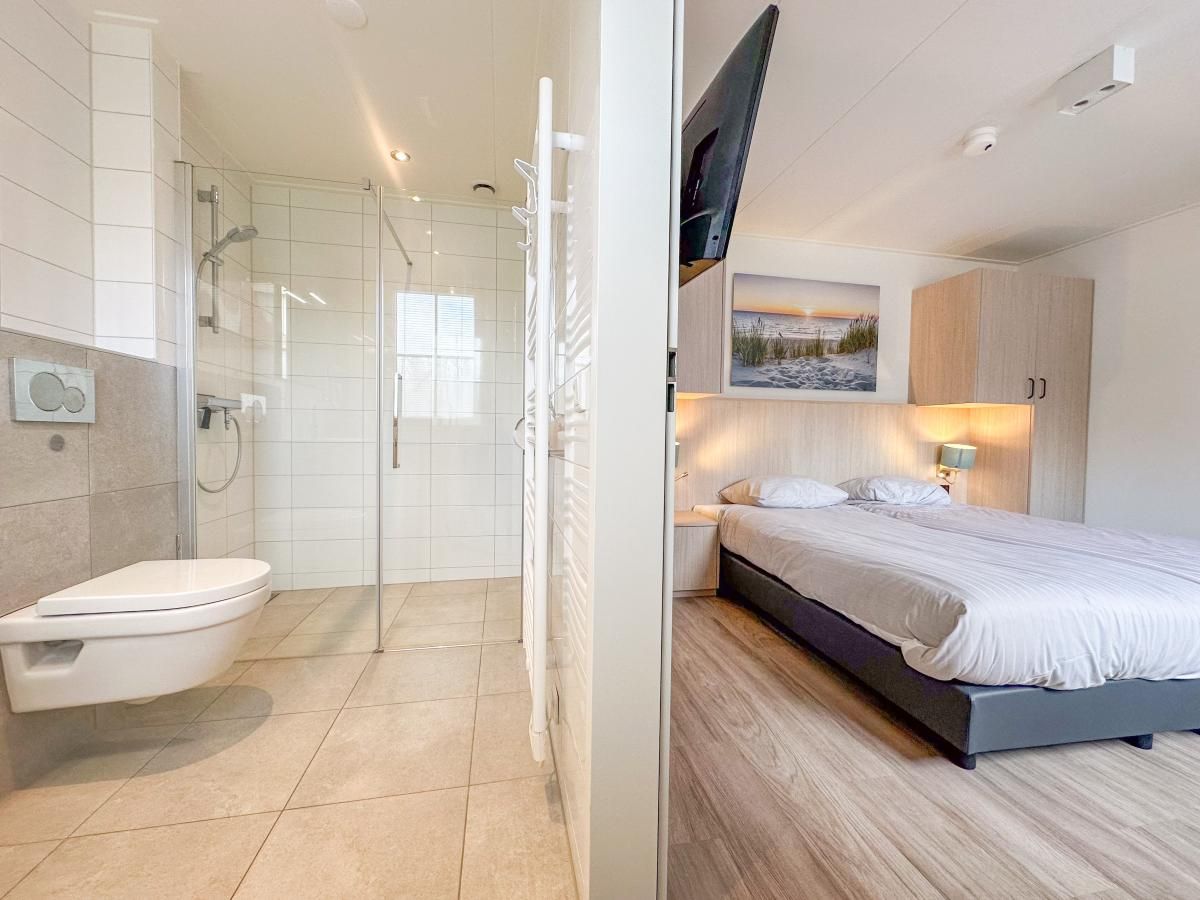 Veiligheidshekje in Coast and Calm 63 vakantiehuis, Colijnsplaat, Noord-Beveland, Zeeland