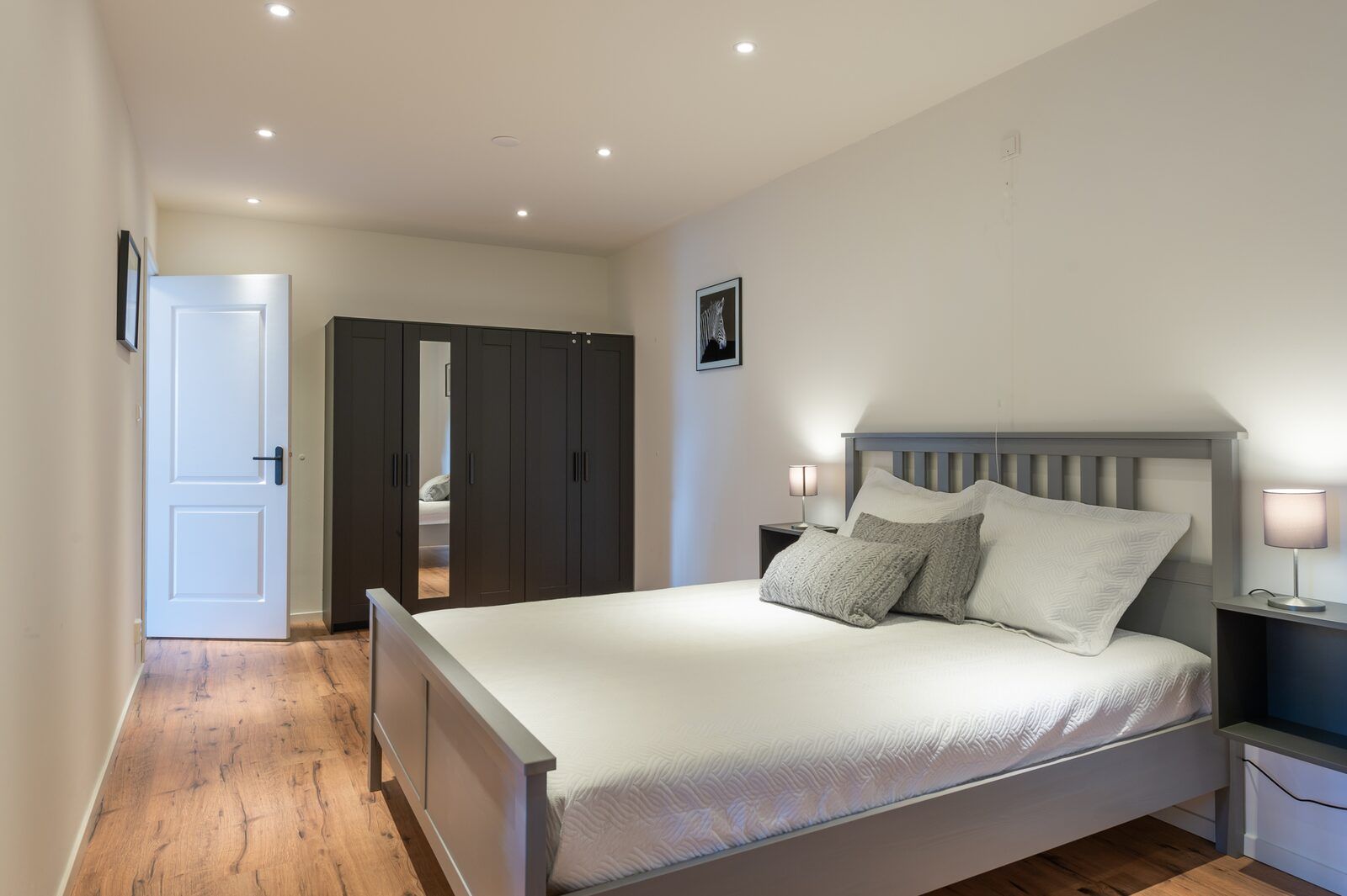 Comfortabele slaapkamer in Zwanenlaan 26 | De Schotsman vakantiehuis in Kamperland, Noord-Beveland.