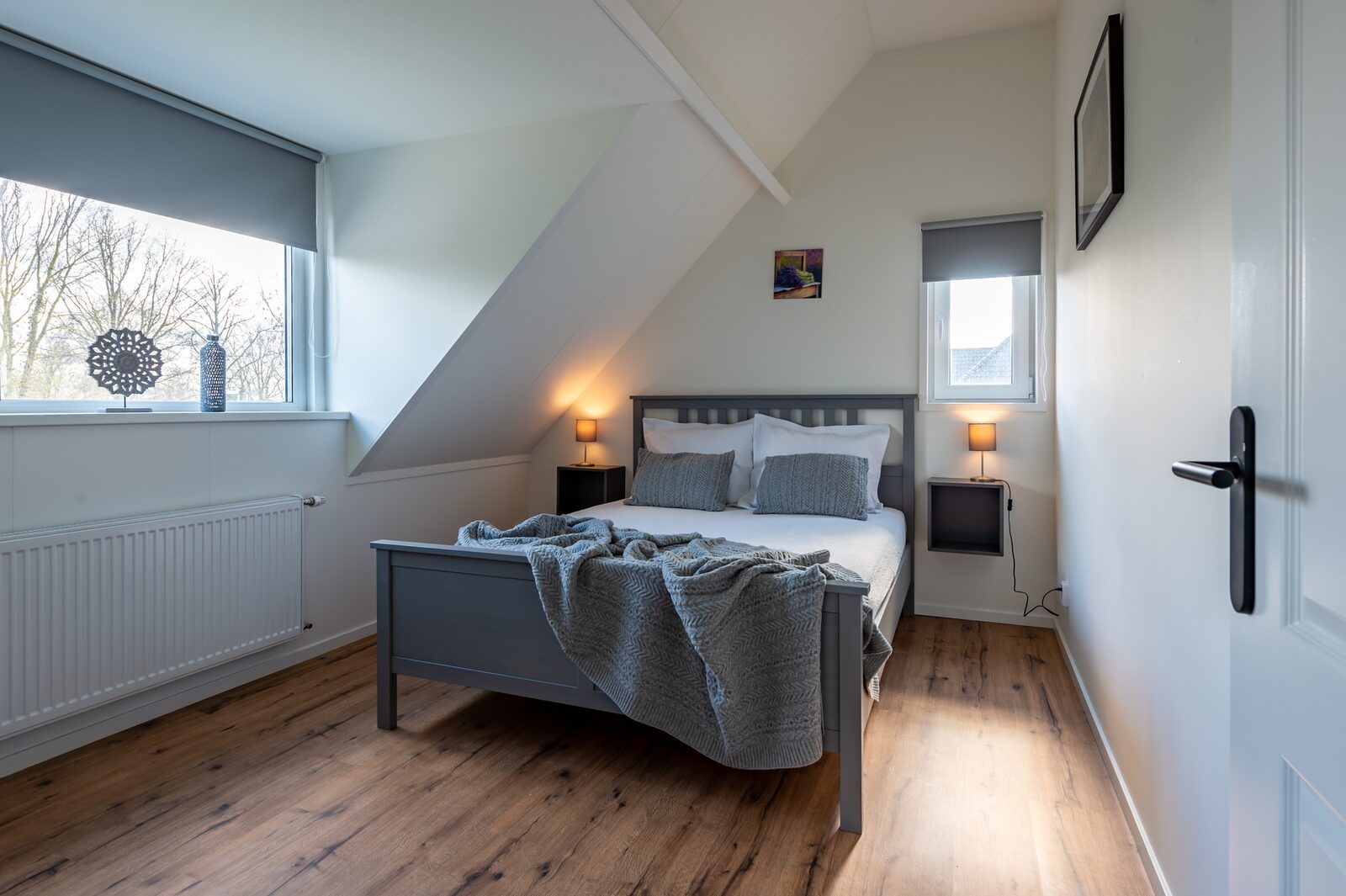 Gezellige slaapkamer in Zwanenlaan 26 | De Schotsman vakantiehuis in Kamperland, Zeeland.