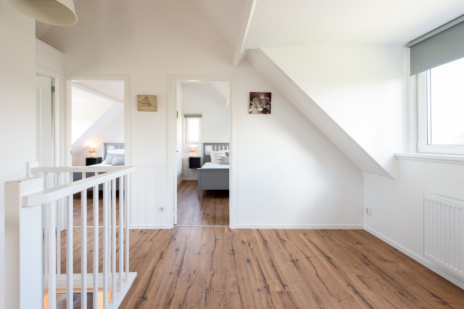 Ruime bovenverdieping in Zwanenlaan 26 | De Schotsman vakantiehuis in Kamperland, Zeeland.