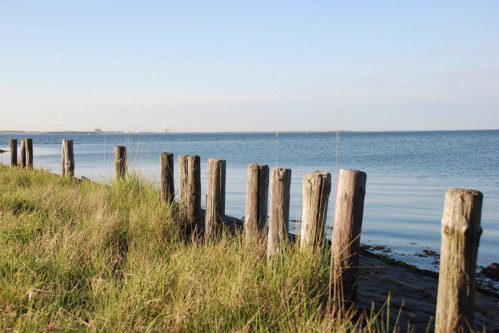 Rustic coastline near Ostrea 16 vacation home, Roompot Beach Resort, Kamperland, Zeeland.