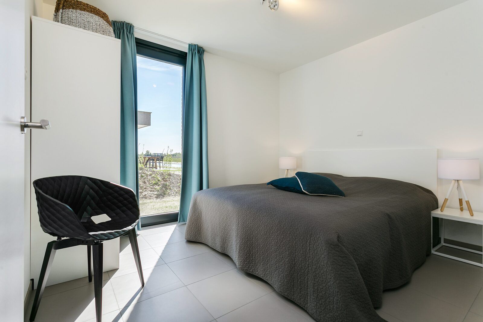 Comfortable bedroom in Waterline 04, De Groote Duynen, Kamperland.