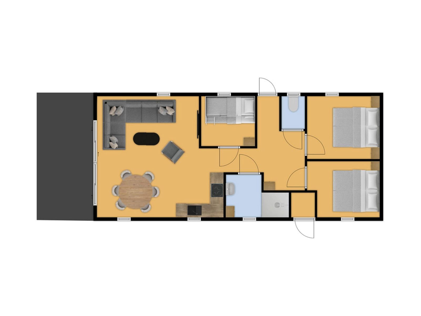 Unterkunft 5903360 - Chalet Noord-Beveland - Chalet de Golfbreker