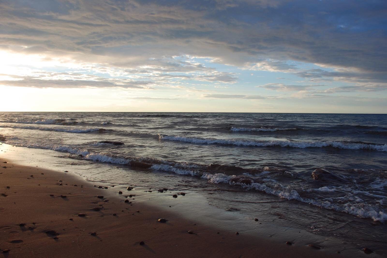 Sonnenuntergang am Meer bei VZ1178 Ferienhaus in Kamperland, ideal fuer romantische Abende.