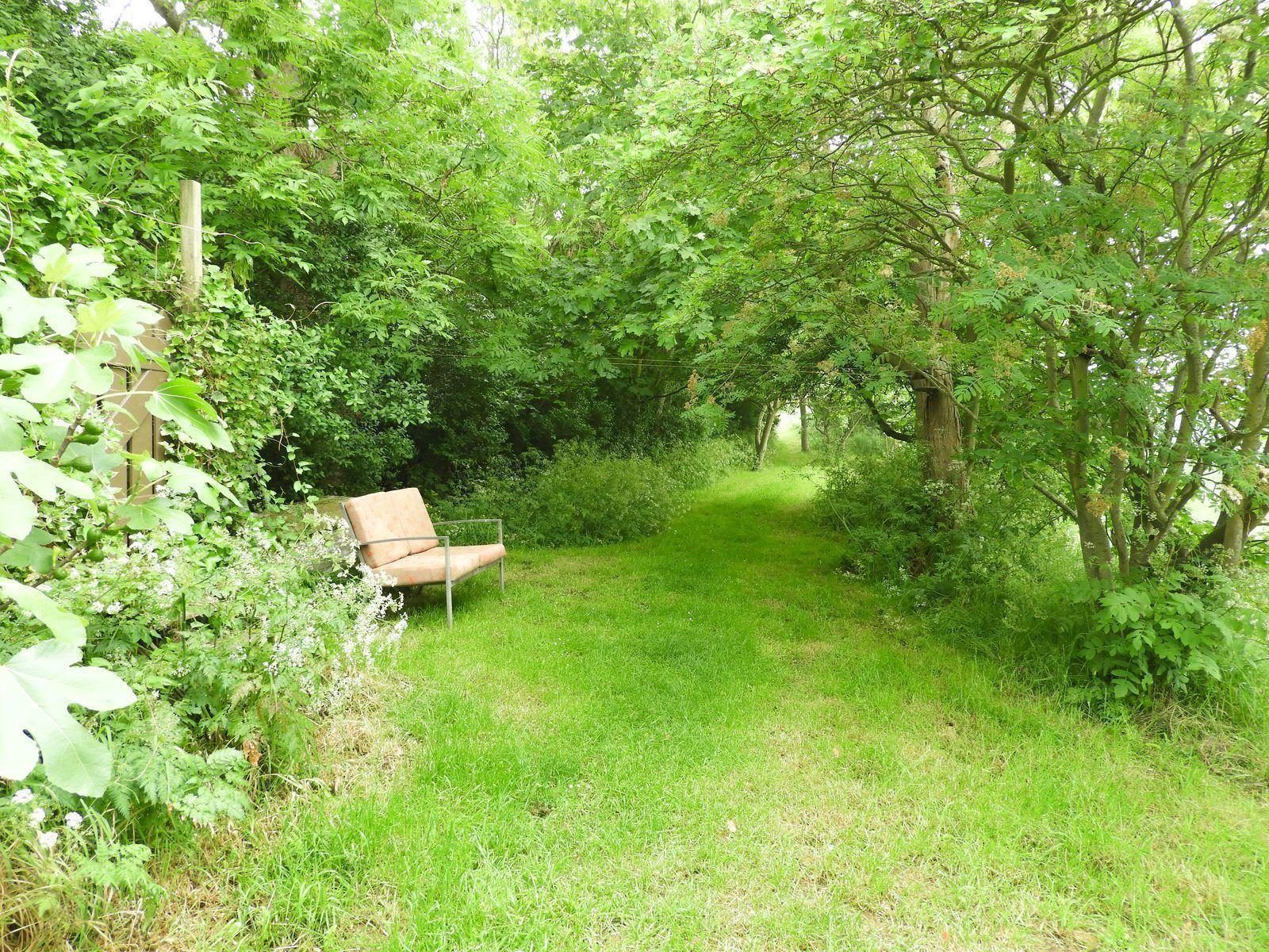 Gruener Gartenweg bei VZ184 Ferienhaus Kamperland, Zeeland.