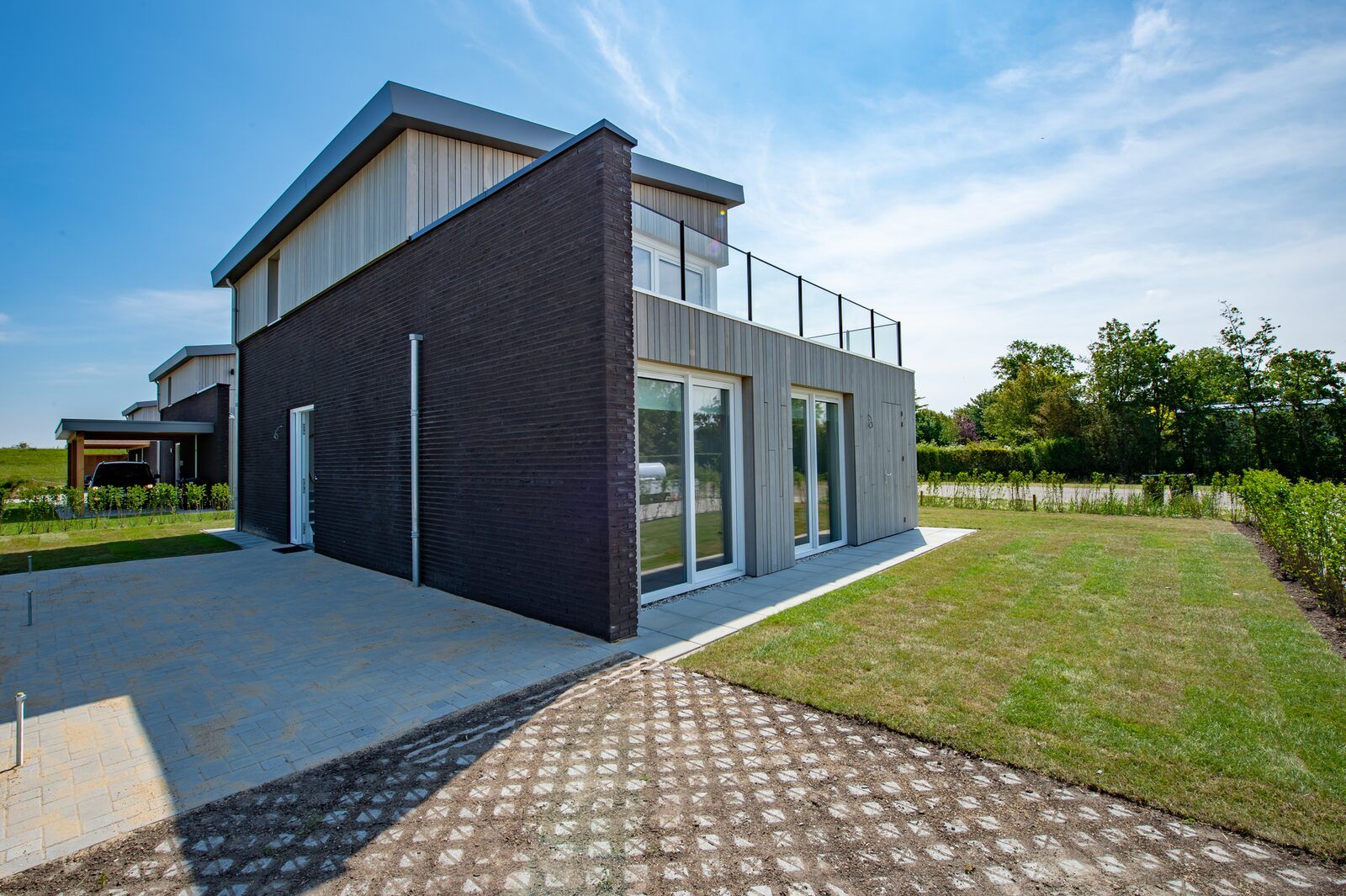Schotsmanweg 16 | Zeeuws Goedt, Ferienhaus in Kamperland, Noord-Beveland mit grossem Garten und moderner Architektur.