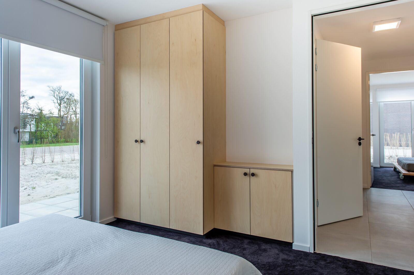 Gemuetliches Schlafzimmer im Schotsmanweg 16 | Zeeuws Goedt, Ferienhaus in Kamperland, Noord-Beveland mit weicher Bettwaesche.