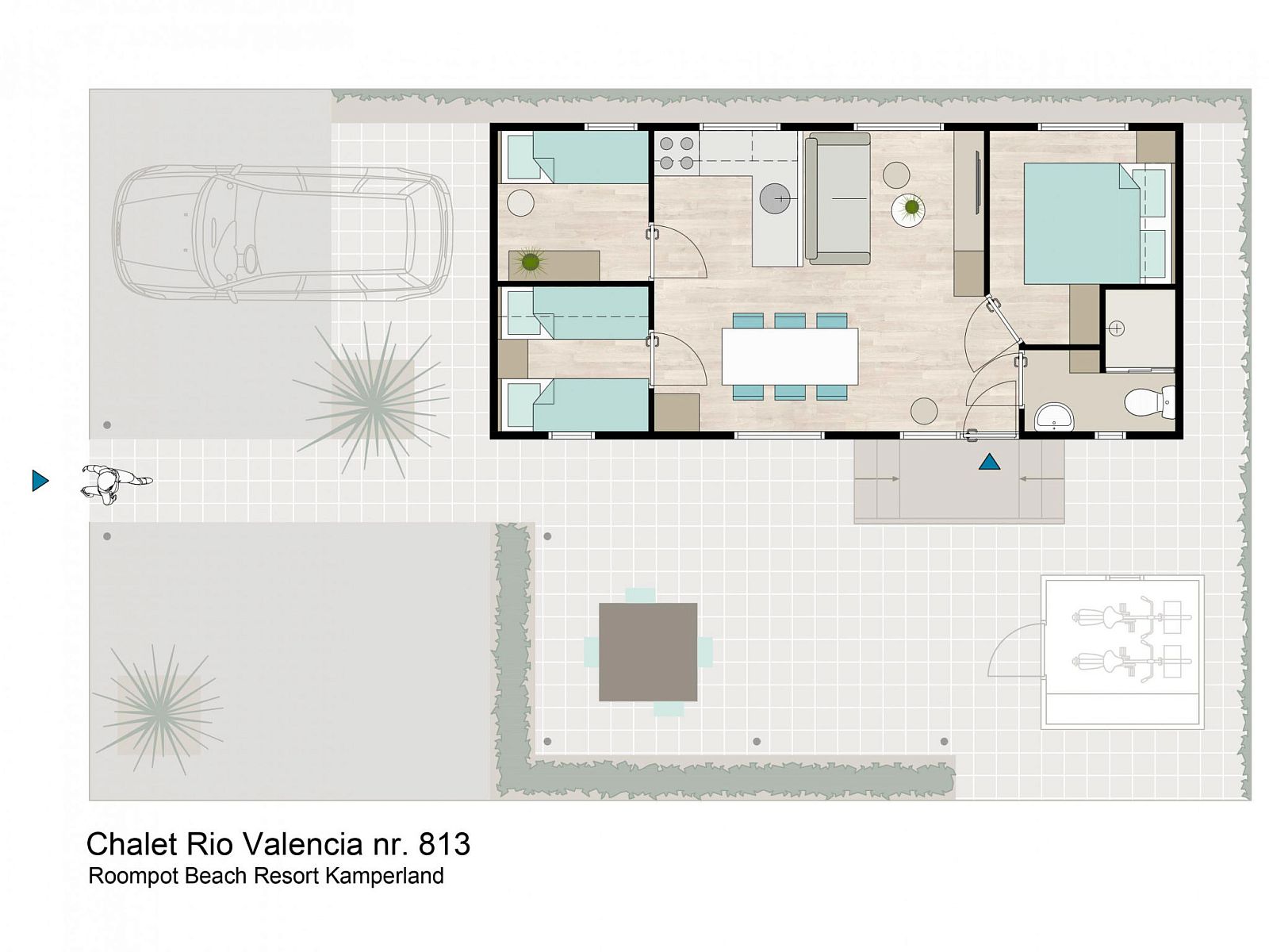 Verblijf 5903543 - Vakantiewoning Noord-Beveland - Vakantiehuis RBR 813 - Beach Resort Kamperland