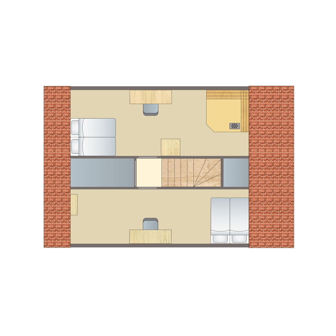 Guest house 6004147 - Bungalow Schouwen-Duiveland - Villapark Livingstone | 6-persoons villa | 6L