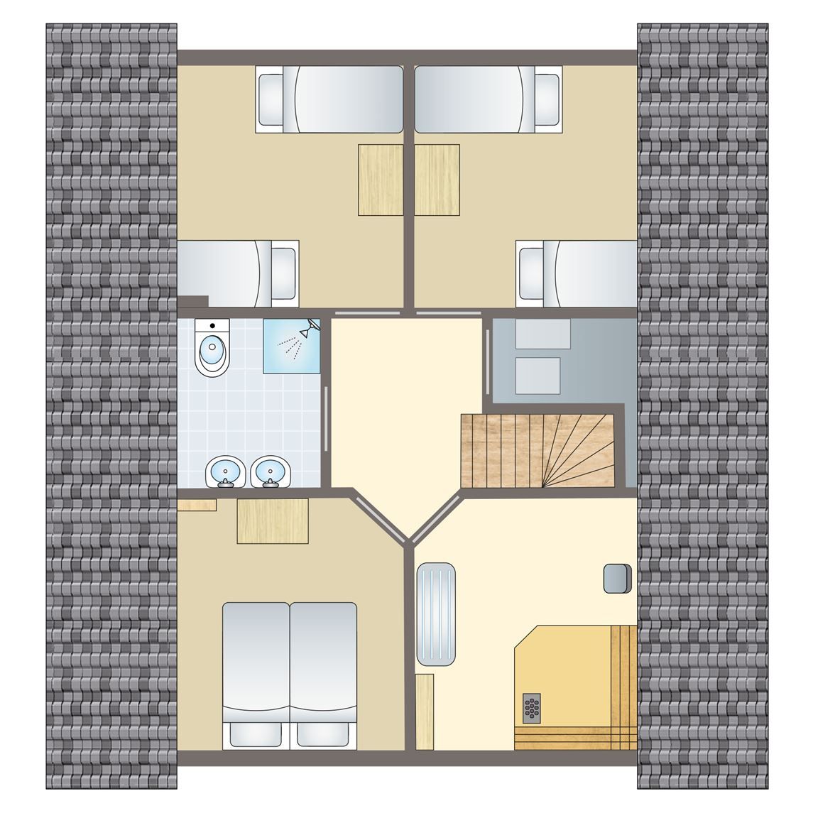 Unterkunft 600429 - Bungalow Schouwen-Duiveland - Duinpark 't Hof van Haamstede | 6-persoons bungalow | 6DL