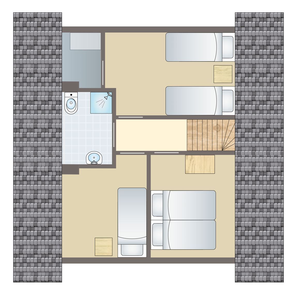 Unterkunft 600437 - Bungalow Schouwen-Duiveland - Duinpark 't Hof van Haamstede | 5-persoons bungalow | 5C