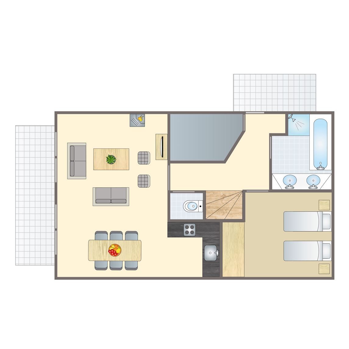 Guest house 600438 - Bungalow Schouwen-Duiveland - Villapark Livingstone | 4-persoons villa | 4BE