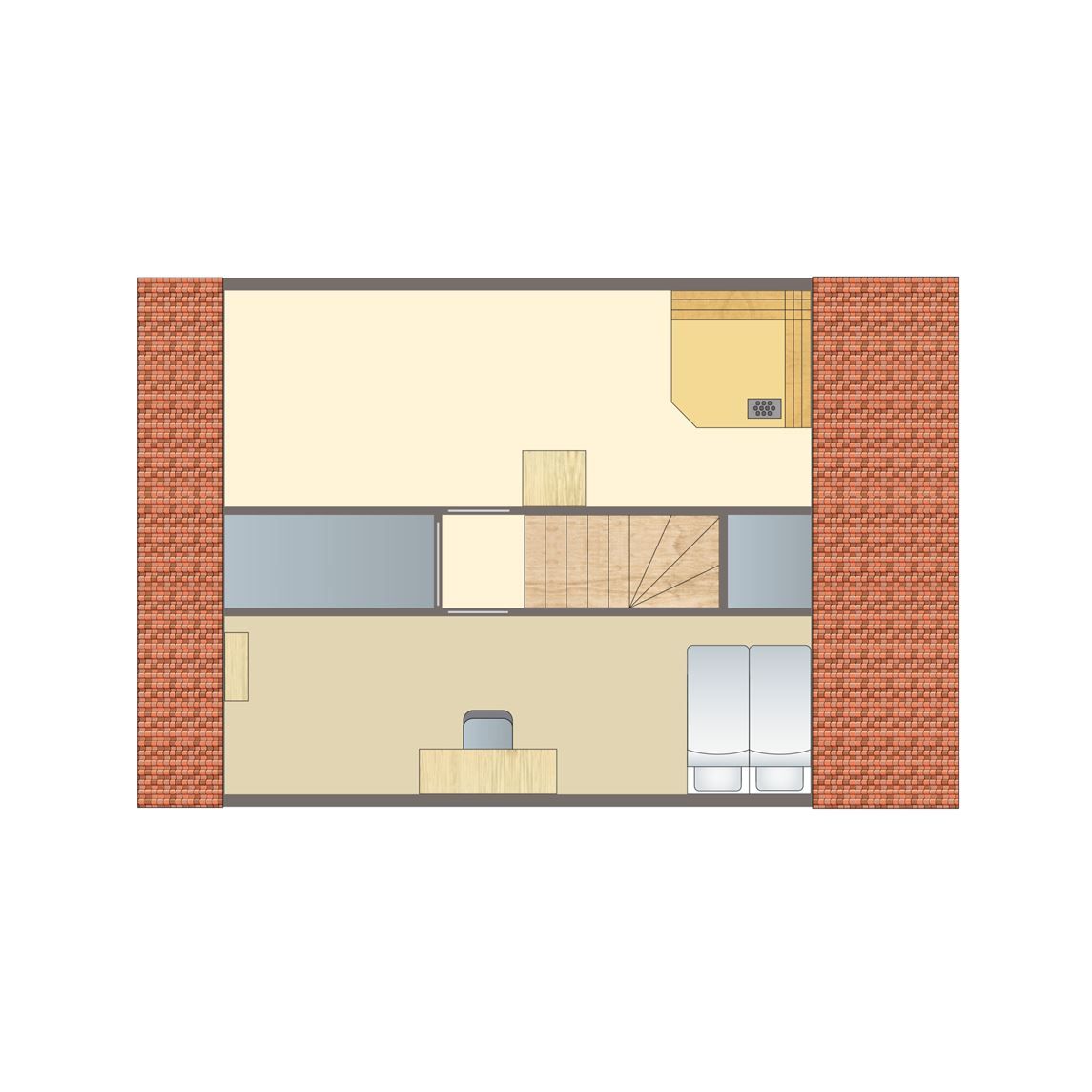 Guest house 600438 - Bungalow Schouwen-Duiveland - Villapark Livingstone | 4-persoons villa | 4BE