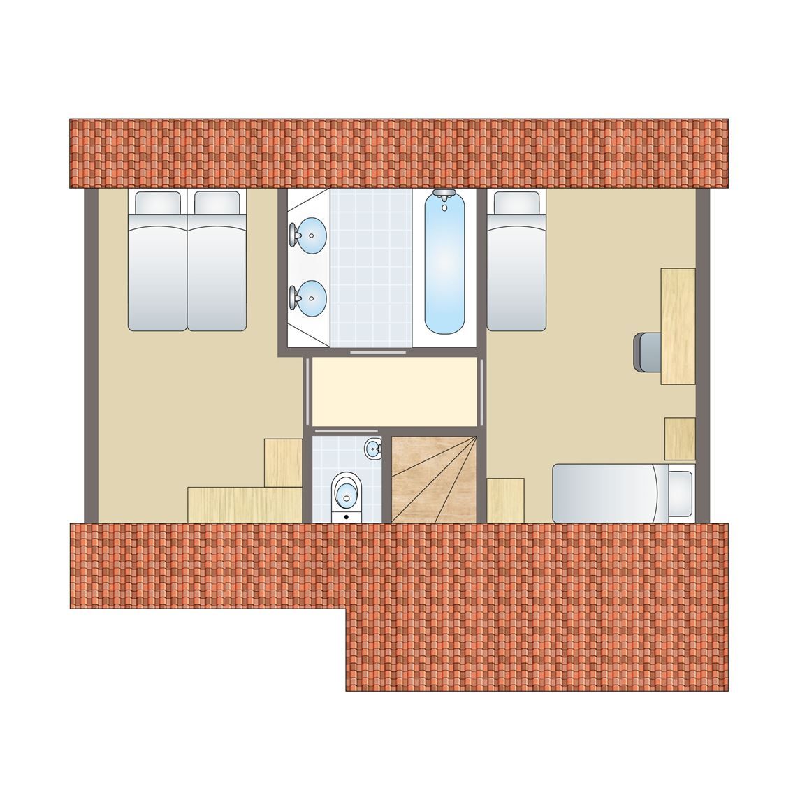 Guest house 600439 - Bungalow Schouwen-Duiveland - Villapark Livingstone | 6-persoons villa | 6C1