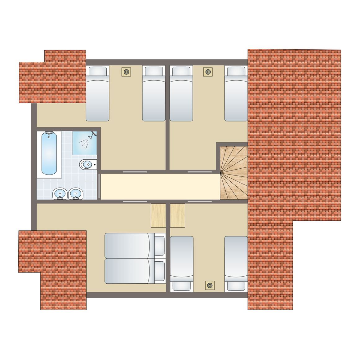 Unterkunft 600463 - Bungalow Schouwen-Duiveland - Duinpark 't Hof van Haamstede | 10-persoons bungalow | 10F