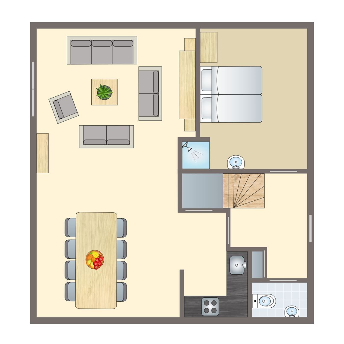 Guest house 600484 - Bungalow Schouwen-Duiveland - Duinpark 't Hof van Haamstede | 8-persoons bungalow | 8E1