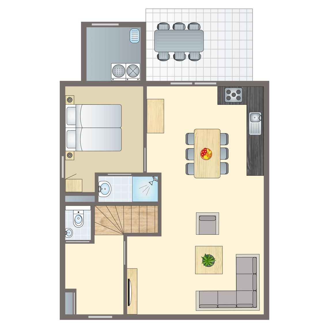 Unterkunft 600485 - Bungalow Schouwen-Duiveland - Resort Haamstede | 6-persoons bungalow | 6DL