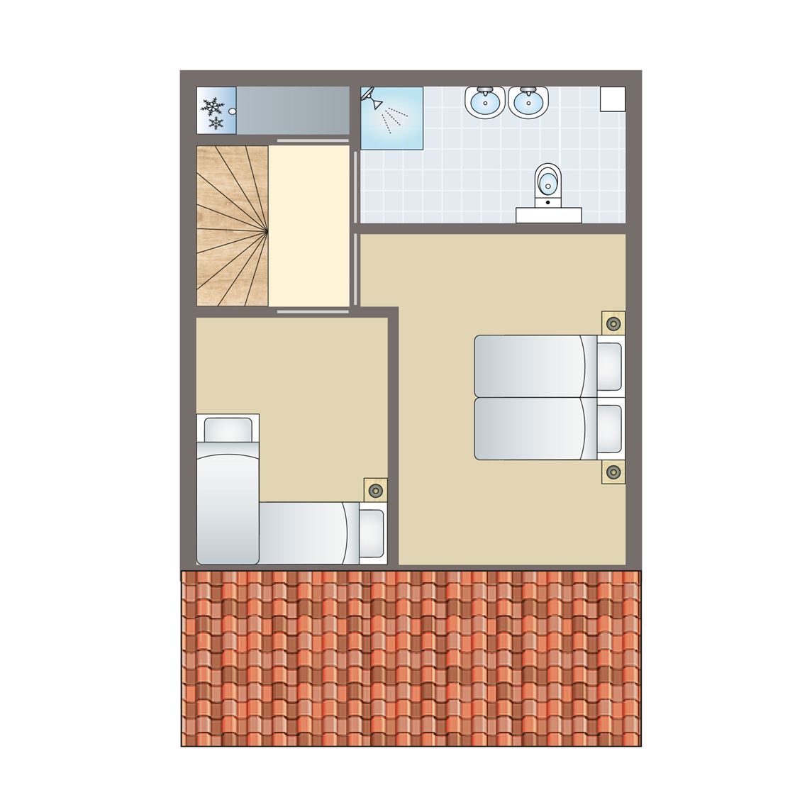 Guest house 600488 - Bungalow Schouwen-Duiveland - Résidence 't Hof van Haamstede | 6-persoons hoevewoning | 6