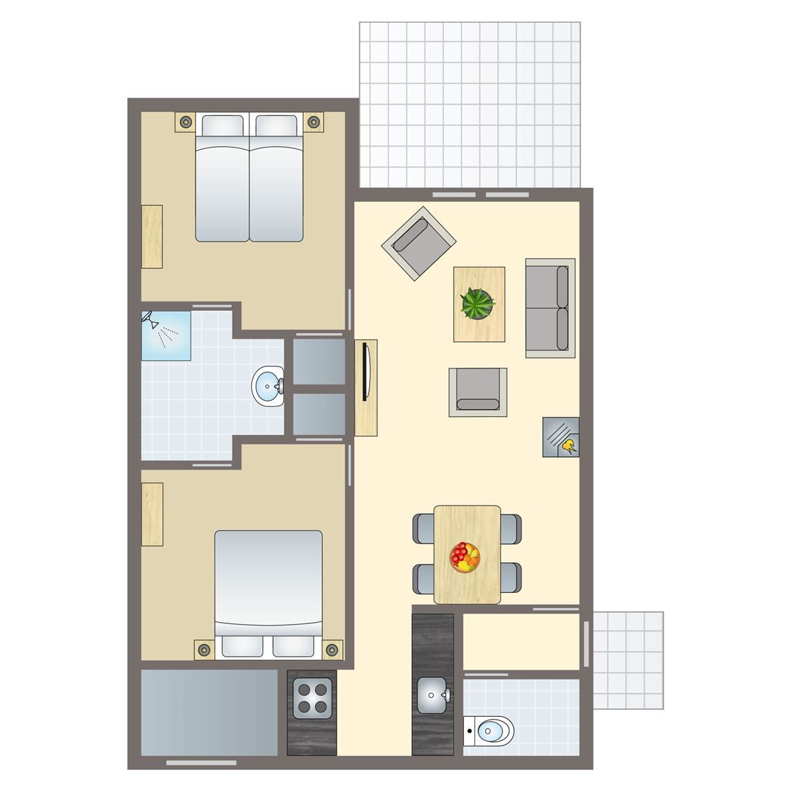 Guest house 600493 - Bungalow Schouwen-Duiveland - Resort Haamstede | 4-persoons bungalow | 4B