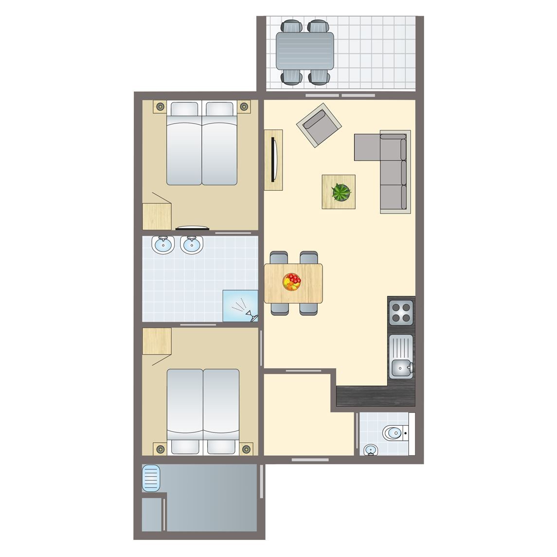 Unterkunft 600494 - Bungalow Schouwen-Duiveland - Resort Haamstede | 4-persoons bungalow | 4B3