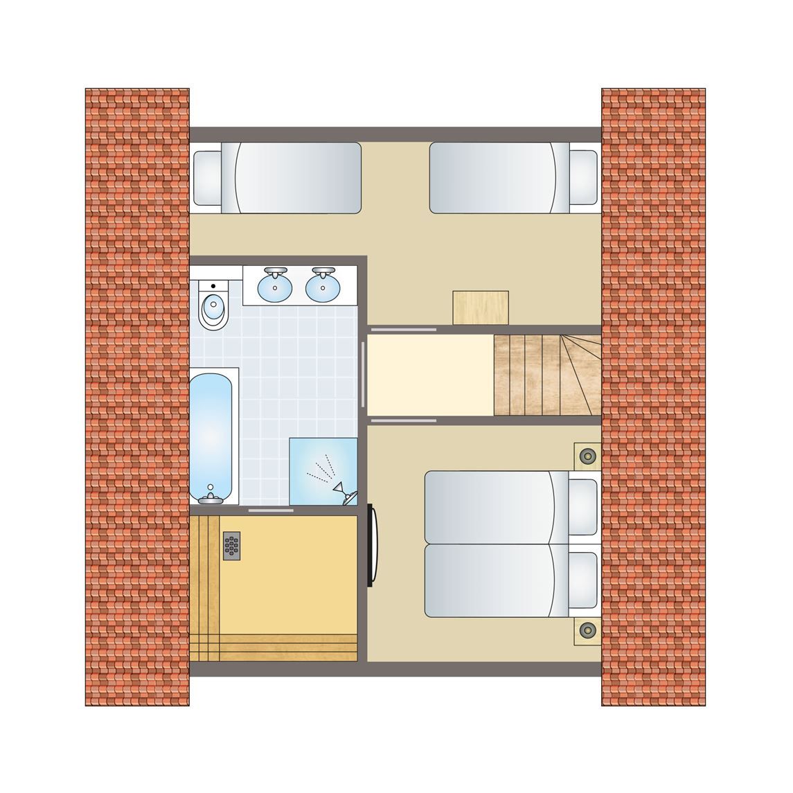 Unterkunft 600495 - Bungalow Schouwen-Duiveland - Resort Haamstede | 4-persoons bungalow | 4BL1